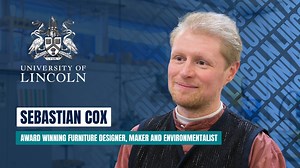 Meet Sebastian Cox - Lincoln alumnus, Royal Designer for Industry, and award-winning furniture designer, maker, and environmentalist. 🌿 Sebastian’s journey began at the University of Lincoln, where he honed his craft and developed the values that now define his studio’s mission: blending traditional techniques with modern design to create sustainable, nature-first furniture. ✨ | University of Lincoln