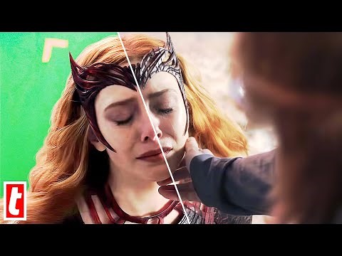 Scarlet Witch Scenes Without CGI