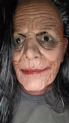 Instantly Become a "Kind" Grandma? Realistic Old Woman Latex Mask Unboxing #funny