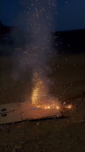 AIRCRAFT CARRIER FIREWORK LAUNCHES REAL FIREWORK HELICOPTERS! #Shorts #Fireworks