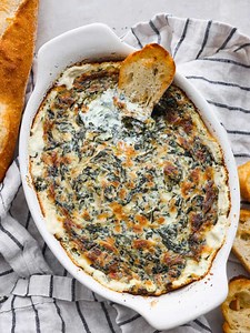 19K views · 307 reactions | Recipe here: https://therecipecritic.com/spinach-dip/ Spinach dip is a classic appetizer known for its creamy and comforting flavors. The combination of spinach, cheeses, and seasonings creates a delicious dip you’ll want to bring to all of your gatherings! | Tried and True Recipes | Facebook