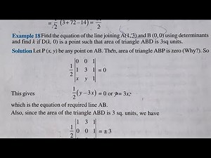EX 4.3 EXAMPLE 17 & 18 SOLUTIONS OF DETERMINANTS NCERT CHAPTER 4 FOR CLASS 12 TH