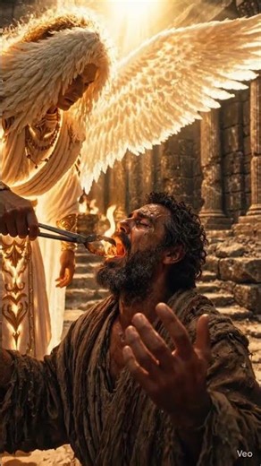 Heavenly Fire Entered His Mouth Then He Spoke With Power, #GospelShort #ChristianShorts #BibleStory