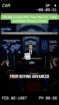 The microchip war: How the US tried to strangle Chinese future #factualchannel #spynetwork #coldwar