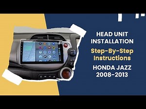 Honda Jazz 2008-2013 Android Auto | Apple Carplay ⭐ Gtzone Head Unit Installation 2 Mins Tutorial
