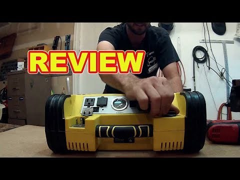 2020 Review STANLEY FATMAX PPRH7DS Professional Power Station Jump Starter 120 PSI Air Compressor