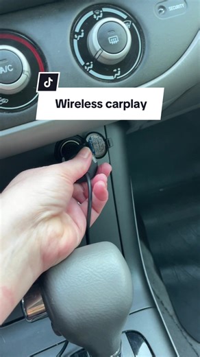 Easy way to modernize your older car. By adding this wireless CarPlay screen.
