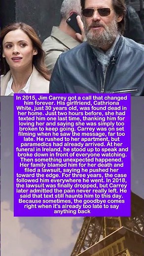 The Tragic True Story Behind Jim Carrey's Deepest Heartbreak