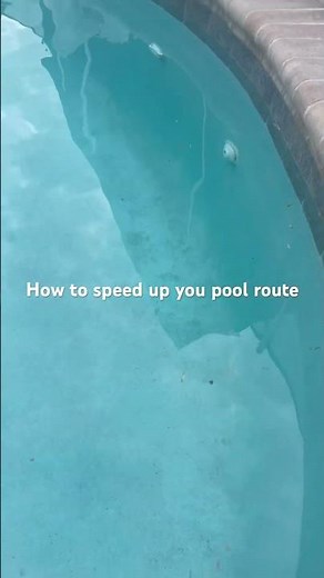 Dawn Dish soap works magic-The fastest way to clean a pool with a lot of leaves.