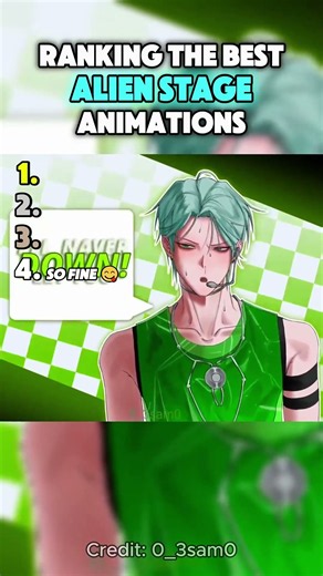 Ranking Alien Stage Animations #shorts