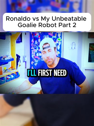 Building a Robot Goalie to Stop Ronaldo's Kicks