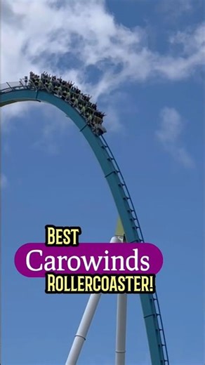 Extreme Amusement Park Rides! Fury 325 Rollercoaster! Carowinds Theme Park! #rollercoaster #shorts