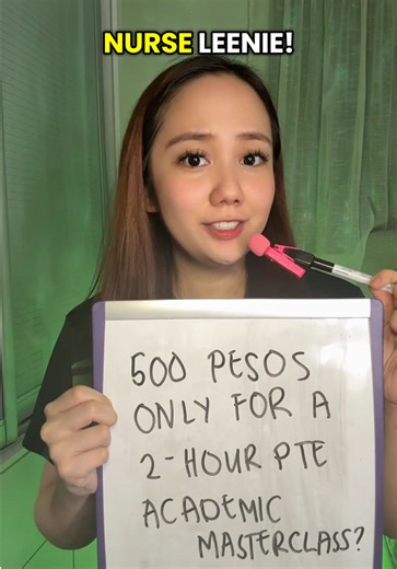 Affordable PTE Academic Master Class for Only 500 Pesos