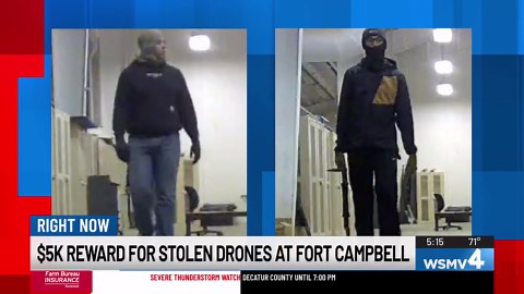‘There is no threat to the public.’ 2 suspects identified in ‘targeted’ theft of 4 military drones from Fort Campbell