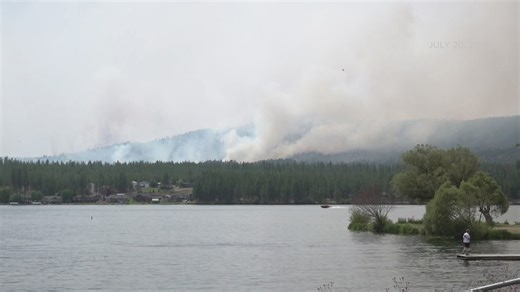 Lake Spokane fire burns 2,500+ acres in Stevens County; evacuations downgraded