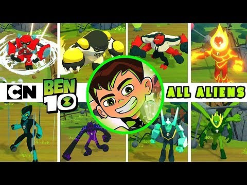 BEN 10 (Reboot) ALL ALIENS Transformations