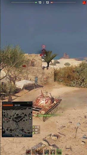 WZ-131 Insane Carry Best XP Match Ever | 10 Kills 4637 DMG 2097 EXP 4K WoT Ultra HD Replay #Shorts 4