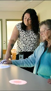 3.7K views · 21 reactions | The “magic table” at Ponoka’s Centennial Centre for Mental Health and Brain Injury is helping dementia patients create meaningful connections with family members. Watch the full video at https://bit.ly/4f8fbRr | Alberta Health Services | Facebook