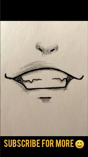 How to Draw Anime Mouth Step by Step 👄 | Easy Anime Drawing Tutorial for Beginners