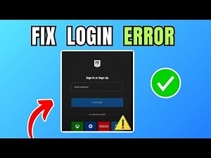 How To Fix Epic Games Login Error