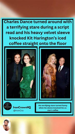 Charles Dance Terified Kit Harington
