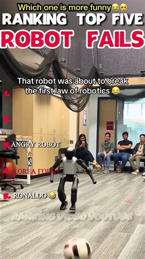 RANKING WORST ROBOT FAILS #ranking #robot #elonmusk #robotfail #funny #fails #epicfails #usa #uk