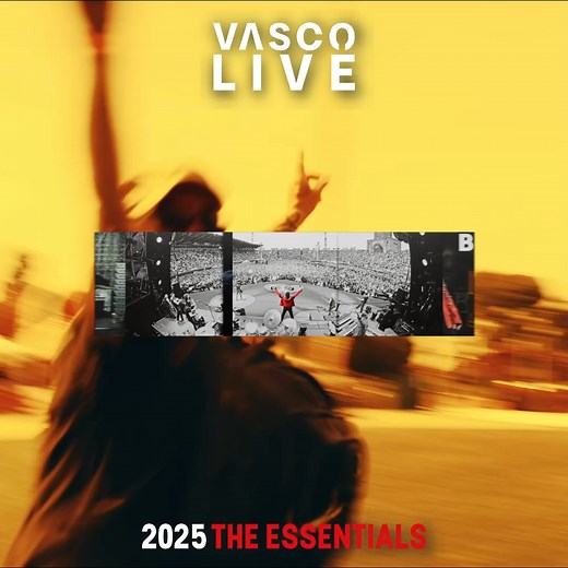 FUORI ORA: “VASCO LIVE 2025 - THE ESSENTIALS” l’album in triplo vinile e doppio cd che celebra la vita 👉😎 e ha il valore aggiunto di farsi ascoltare come se fosse un disco di studio. 😉 Scopri di più 👉 https://vascorossi.lnk.to/vl2025 In contemporanea esce “VASCO LIVE 2025” il libro fotografico ufficiale con un’ora circa di video esclusivi via QR code 🤟🤩 E siccome con Vasco è una storia infinita, l’anno prossimo partirà il già sold out “VASCO LIVE 2026”, una nuova occasione per gridare anco