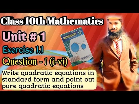 Class 10th Mathematics | Unit 1 | Exercise 1.1 | Q.1 (i-vi)