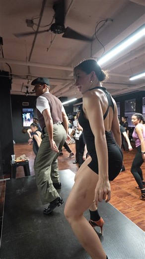 Salsa Training at Empire Dance Studio with Adolfo Indacochea