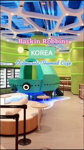 Korea Baskin Robbins Octonauts Themed Cafe