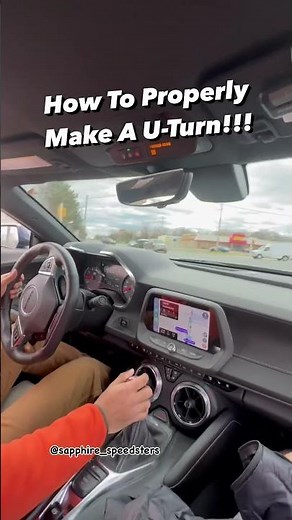 How To Properly Make A U-Turn!!!