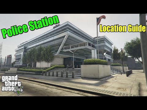 GTA 5 - Where Is The Police Stations (Location Guide)
