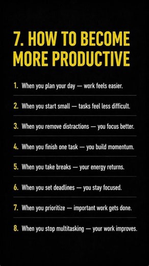 8 Simple Habits That Will Make You More Productive Every Day