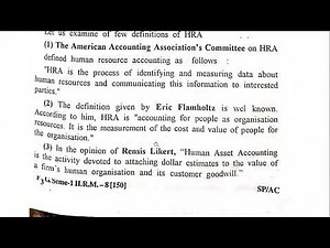 BCOM SEM 1 (ENG MED) HRM UNIT 3 CHAPTER 1 (PART 2)