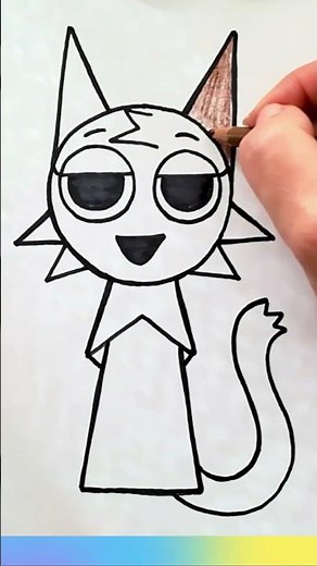 How to Draw Sprunki #drawing#sprunki