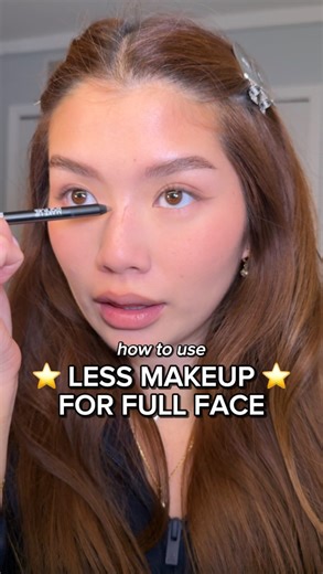 Alxandra | HOW TO USE LESS MAKEUP FOR A FULL FACE so you can save some $$$ this year and not buy ANY MORE MAKEUP 🫶🏻⭐️ you really don’t have to use any... | Instagram