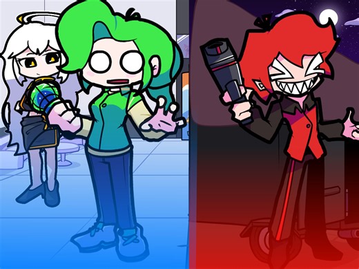 【光流补帧】内鬼拟人复活赛赢了|Friday Night Funkin: Rhythmic Revolution DEMO全流程