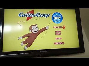 curious george the complete first season disc 1 2019 dvd menu walk-through