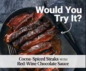 This recipe in the latest issue of FOOD & WINE Magazine has us SO...