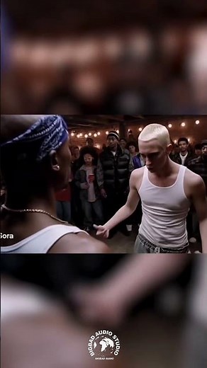 2Pac Vs Eminem in a Rap Battle 😳 #2pac #tupac #eminem