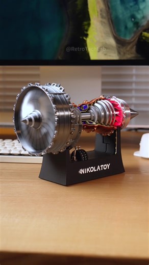 Turbofan Engine Electric Model: Ultimate Gift for Boys