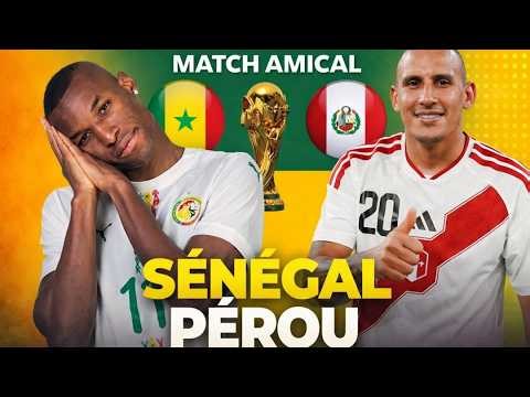 🛑Direct- Sénégal vs Pérou au stade de France... Les champions d'Afrique préparent le Mondial 2026