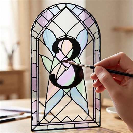 Stained Glass Wedding Table Numbers Bundle 1-26, Printable Wedding Sign Set, Arch Table Numbers Template, DIY Wedding Decor PDF Canva - Etsy