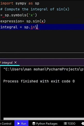 Symbolic Integration with SymPy: The Power of the integrate() Function