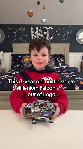 Another fun Star Wars MOC of the Millenium Falcon! #legotiktok #starwarslego #milleniumfalcon @LEGO @Star Wars