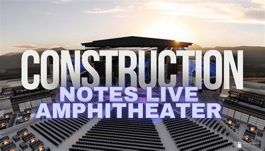 73K views · 518 reactions | Here's a new update on the Notes Live Amphitheater coming to Medical Center Parkway. **I just found out that Notes Live was renamed to VENU. So now it's the VENU Amphitheater. | Rutherford County Breaking News | Facebook