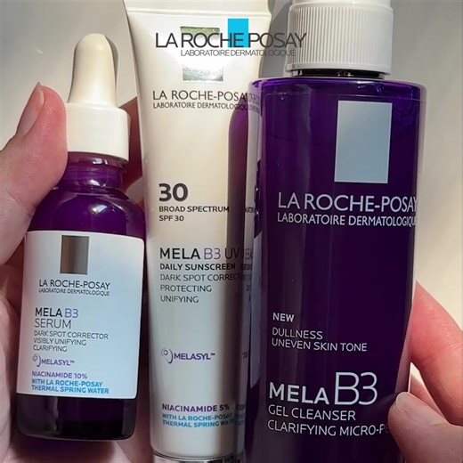 Discover Mela B3 Dark Spot Serum, formulated with multi-patented Melsayl, helps to visibly reduce a range of skin discoloration | La Roche-Posay
