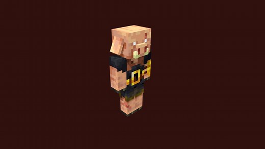 Minecraft Brute Piglin - Download Free 3D model by None (@None_Yaroslav)