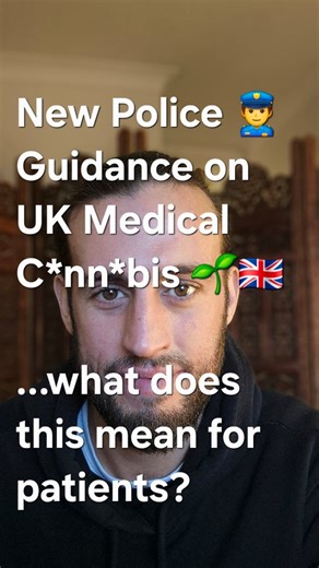 New police guidance on medical c*nn*bis was published this week... ...but what does that mean for patients? #medicalcannibis #cannabis #cbd #thc #police | Alex Fraser