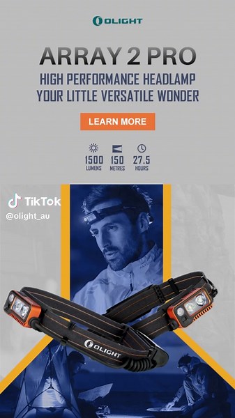 Array 2 Pro | 20% off. Floodlight, spotlight and red light for all your needs.